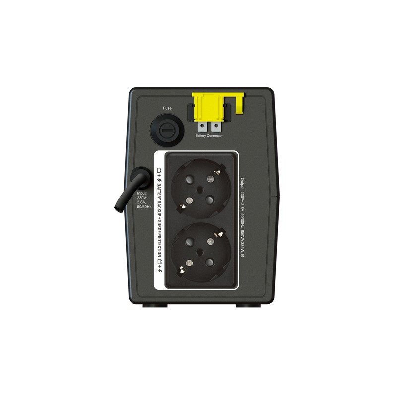 BX650LI-GR APC Back-UPS 650VA, AVR,Schuko outlets / Resim - 1