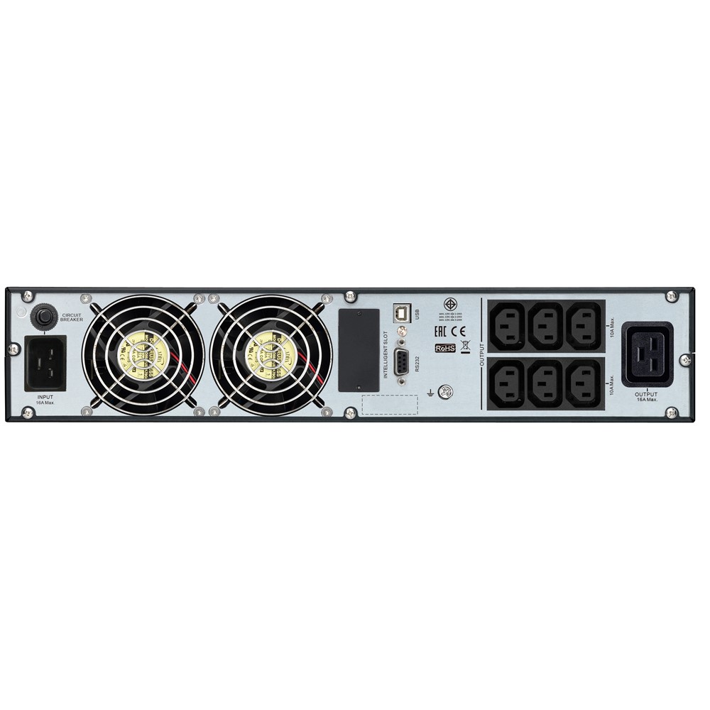 SRV3KRI APC  Easy UPS SRV 3000VA Online, LCD, Rack Tipi / Resim - 2
