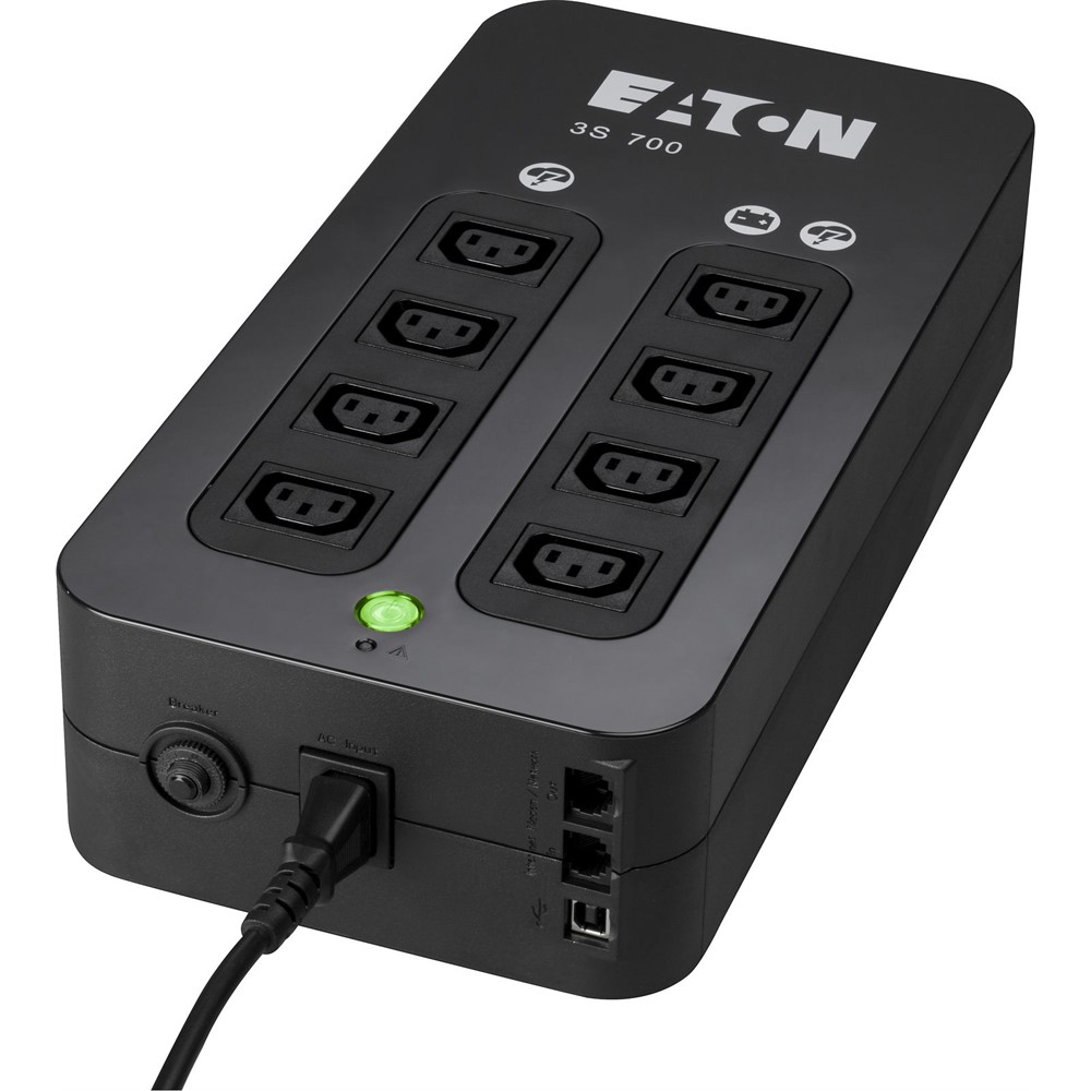 3S700I Eaton 3S, 700VA Line Interactive, IEC k / Resim - 0