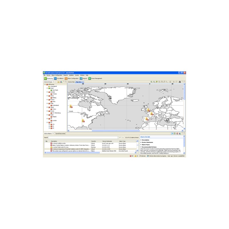 AP95100 APC StruxurWare Data Center Expert,100Node License / Resim - 2