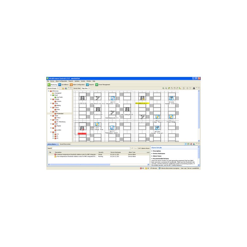 AP95100 APC StruxurWare Data Center Expert,100Node License / Resim - 1