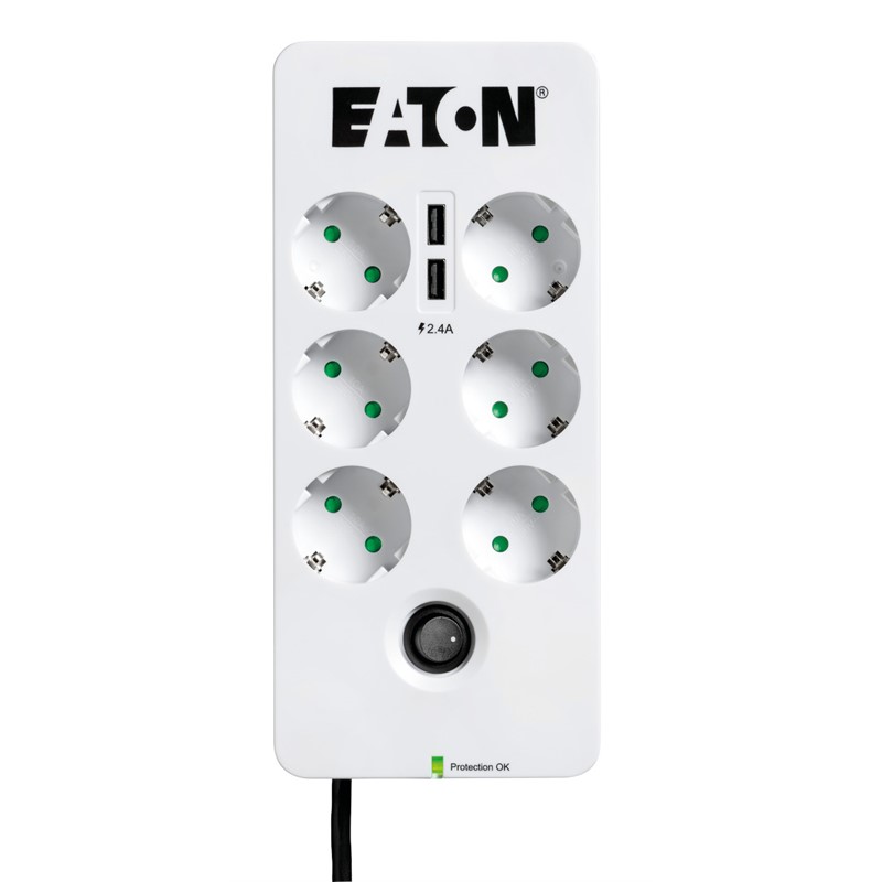 PB6UD Eaton Protection Box 6 USB DIN / Resim - 1